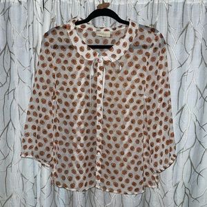 ModCloth Pumpkin Top